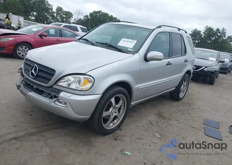2002 Mercedes-Benz Ml 320 из США, поврежденный, VIN 4JGAB54E02A313608